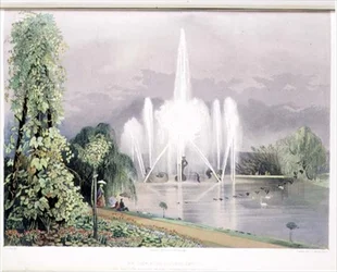 The River Horse Fountain, Enville, pub. by Thomas McLean