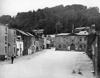 A Street in Montgomery, Wales, 1924-1926