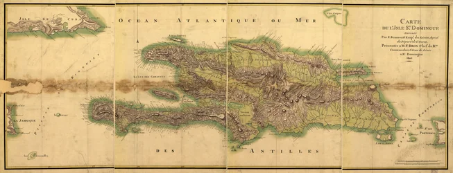 Map of the Island of St. Domingue
