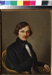 Portrait of the author Nikolai Gogol