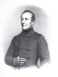 Alphonse de Lamartine and his autograph signature