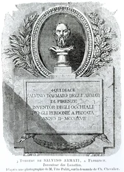 The Tomb of Salvino Armati (d.1317), engraved by F. Simon, frontispiece from 