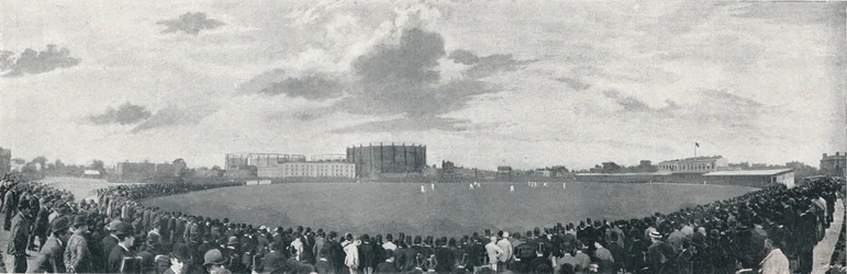 Surrey and Australians Cricket Match at Kennington Oval, c1896