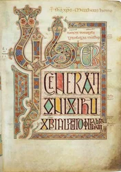 The Lindisfarne Gospels