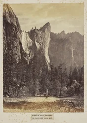 Yosemite Valley, California. The Valley from Pohono Meadows