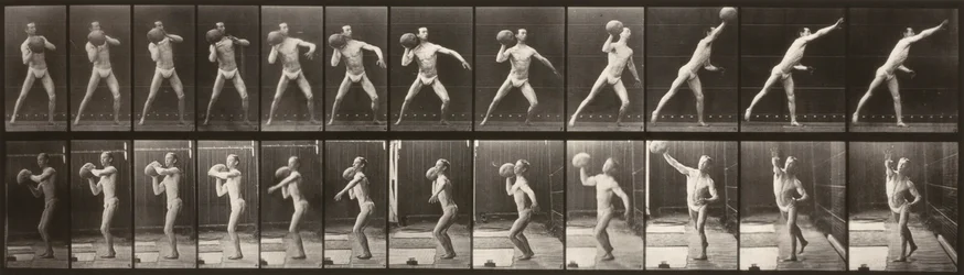 Animal Locomotion (Plate 319) (Man Throwing a Ball)