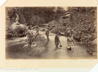 Evening Recreations of the Coffee Pickers, San Isidro, from The Pacific Coast of Central America and Mexico; the Isthmus of Panama; Guatemala; and the Cultivation and Shipment of Coffee