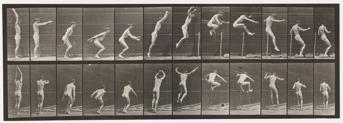 Plate 161. Jumping; Standing High Jump