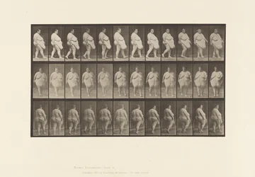 Walking, Commencing to Turn Around (Plate 19)