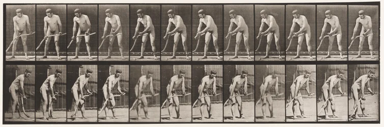 Plate 391. Farmer, Mowing Grass