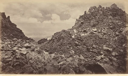 Quezaltenango from the Crater of a Volcano