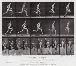 The Human Figure in Motion: Athlete, Running