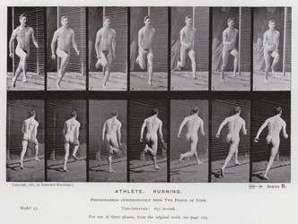 The Human Figure in Motion: Athlete, Running