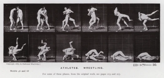 The Human Figure in Motion: Athletes, Wrestling