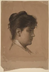 Head of a Young Woman