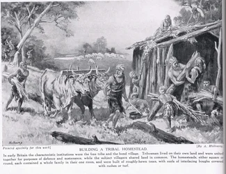 Building a Tribal Homestead, illustration from 