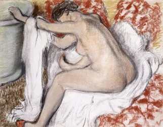 After the Bath (Woman Drying Herself)