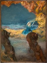 Blue Dancer and Double Bass, 1891