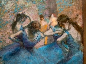 Blue Dancers (detail)