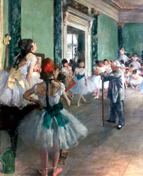 Dance Class, 1874