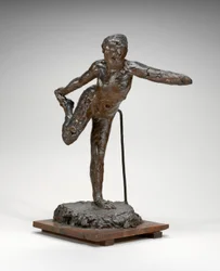 Dancer Holding Her Right Foot in Her Right Hand, c.1900-1911
