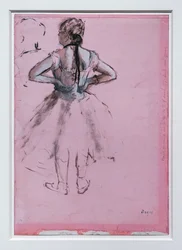 Dancer, Back View, Hands on Hips