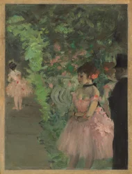 Dancers Backstage, 1876-1883