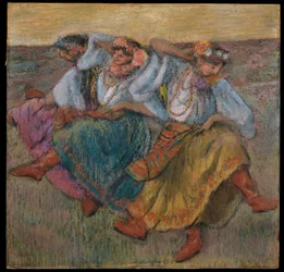 Dancers in Ukrainian Dress