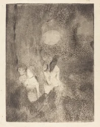 Dancers in the Wings, 1879-1880