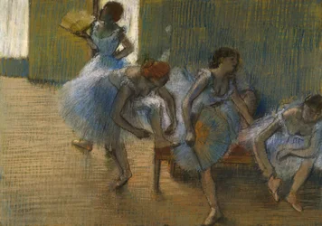 Dancers on a Bench