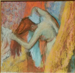 Woman at Her Toilet