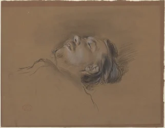 Head of the Fallen Jockey (study for "Scene from the Steeplechase: The Fallen Jockey")