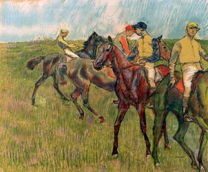 Horses with Jockeys