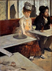 In a Cafe or The Absinthe