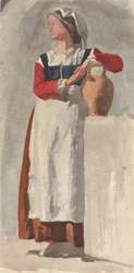 Italian Woman, ca. 1856-57