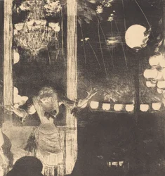 Mademoiselle Becat at the Cafe des Ambassadeurs