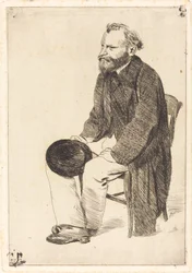 Manet Seated, Turned to the Left