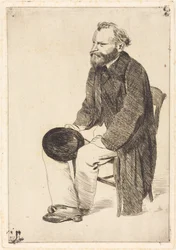 Manet Seated, Turned to the Left