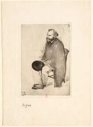Manet Seated, Three-Quarters Turned to the Left