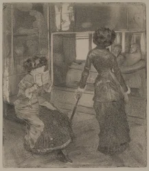 Mary Cassatt at the Louvre: The Etruscan Gallery