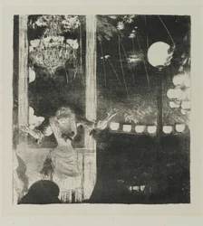 Mlle Becat at the Cafe des Ambassadeurs, 1877-78