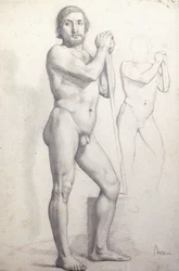 Naked Man Standing