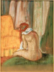 Seated Nude from the Back