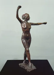 Preparation for the Dance, Right Foot in Front