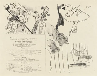 Program for the Soiree Artistique