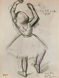 Rear View of a Dancer