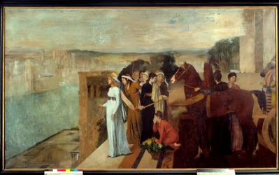 Semiramis building Babylon
