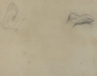Studies of Feet (verso)