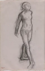 Study of a Nude Dancer