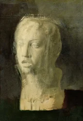 Study of the Head of a Young Singer, after Della Robbia